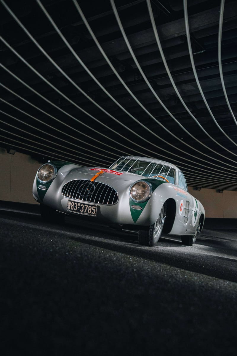 Mercedes-Benz 300 SL in het Mercedes-Benz Museum