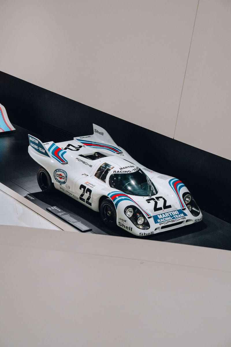 Porsche 917 Martini – vooraanzicht