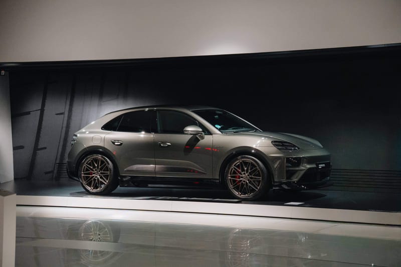 Porsche Macan – zijaanzicht