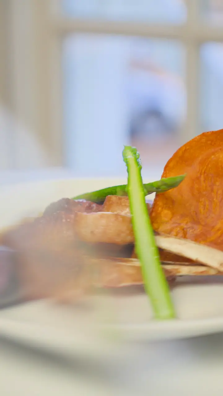 Food content – gerecht met asperge