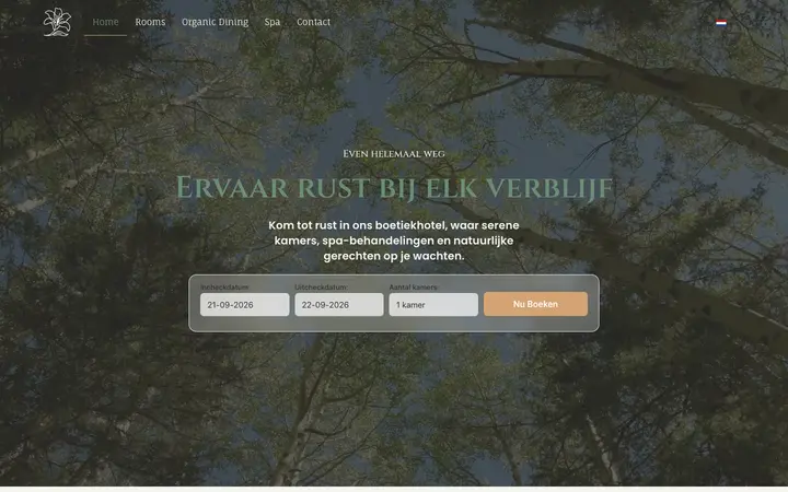Website Hotel Lily